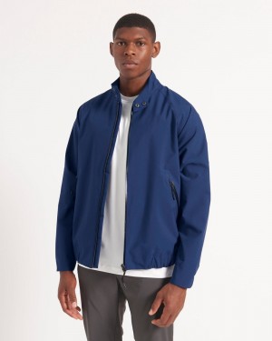 Camperas Ben Sherman Waterproof Harrington Azules | SPIJLQZ-29