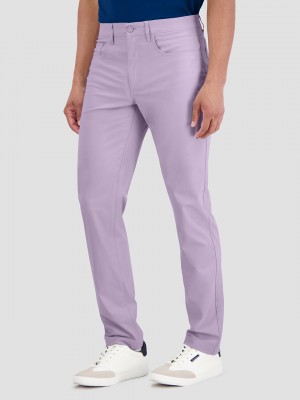 Pantalon Ben Sherman 4Way Stretch Tech Regular Moradas | RSPTUDI-10