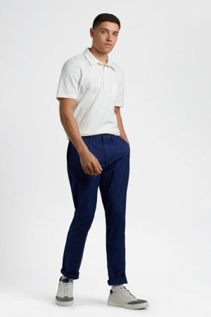 Pantalon Ben Sherman Everyday Slim Fit Chino Azul Marino | JIAPXQH-70