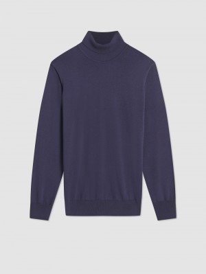 Prendas De Punto Ben Sherman Signature Roll Neck Moradas | EFXTLUQ-38