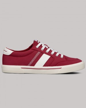 Zapatillas Ben Sherman Hawthorn Rojas Blancas | YCLIMXV-39