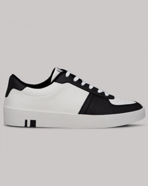 Zapatillas Ben Sherman Richmond Blancas Negras | JXMQBCH-94