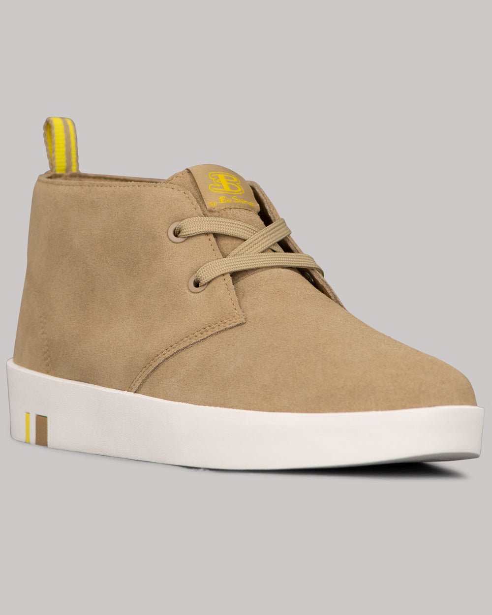 Botas Ben Sherman Thames Chukka Marrones Blancas Amarillo | ROEAQZM-32