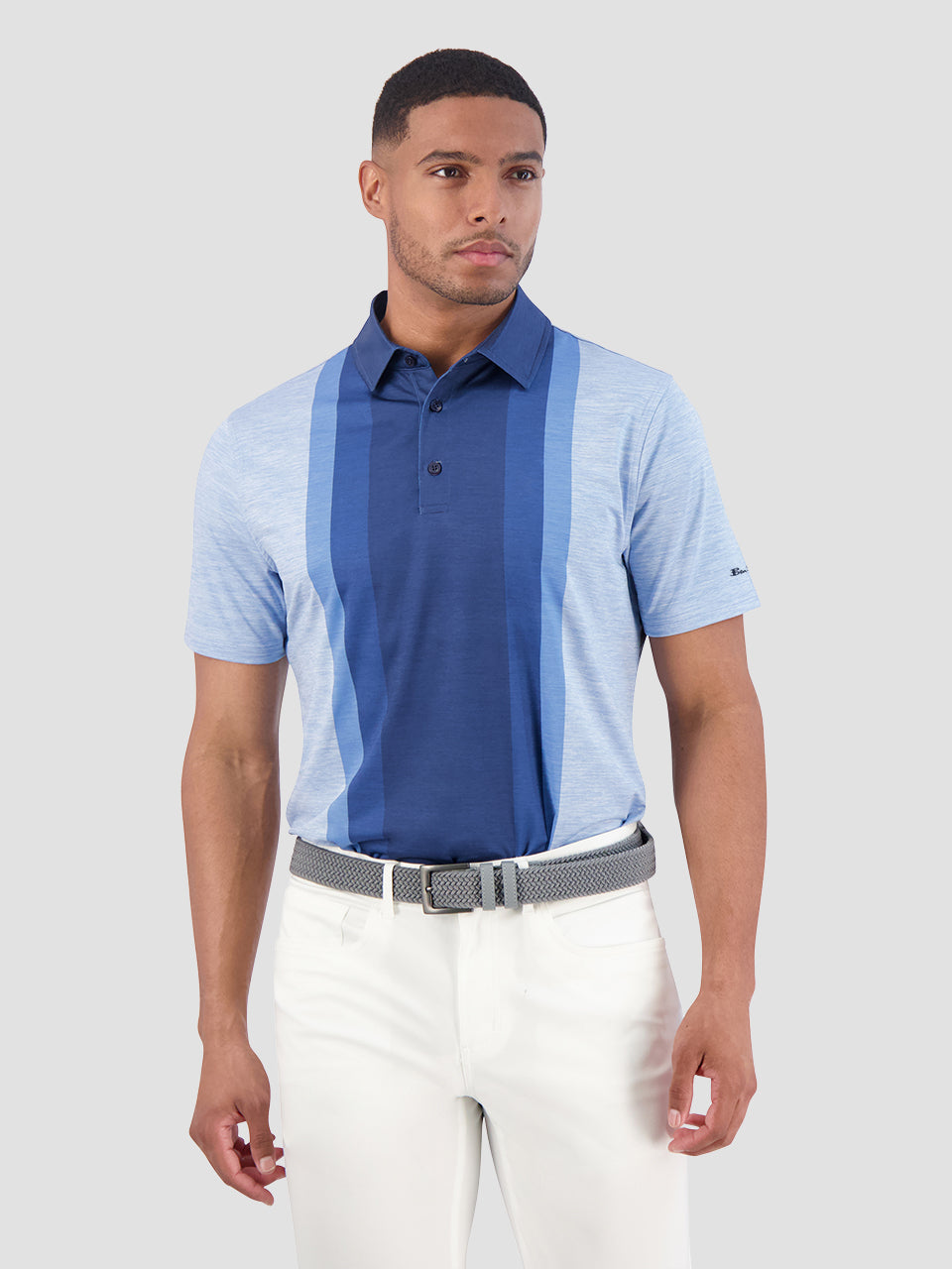 Camisa Polo Ben Sherman Vertical Stripes Azules | OLUCVJD-91