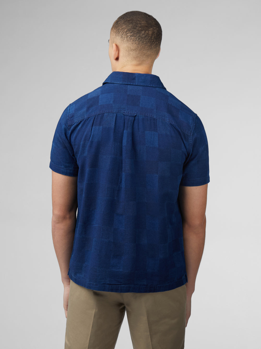 Camisas Ben Sherman B by Ben Sherman Indigo Check Azul Marino | PBRMDLC-65