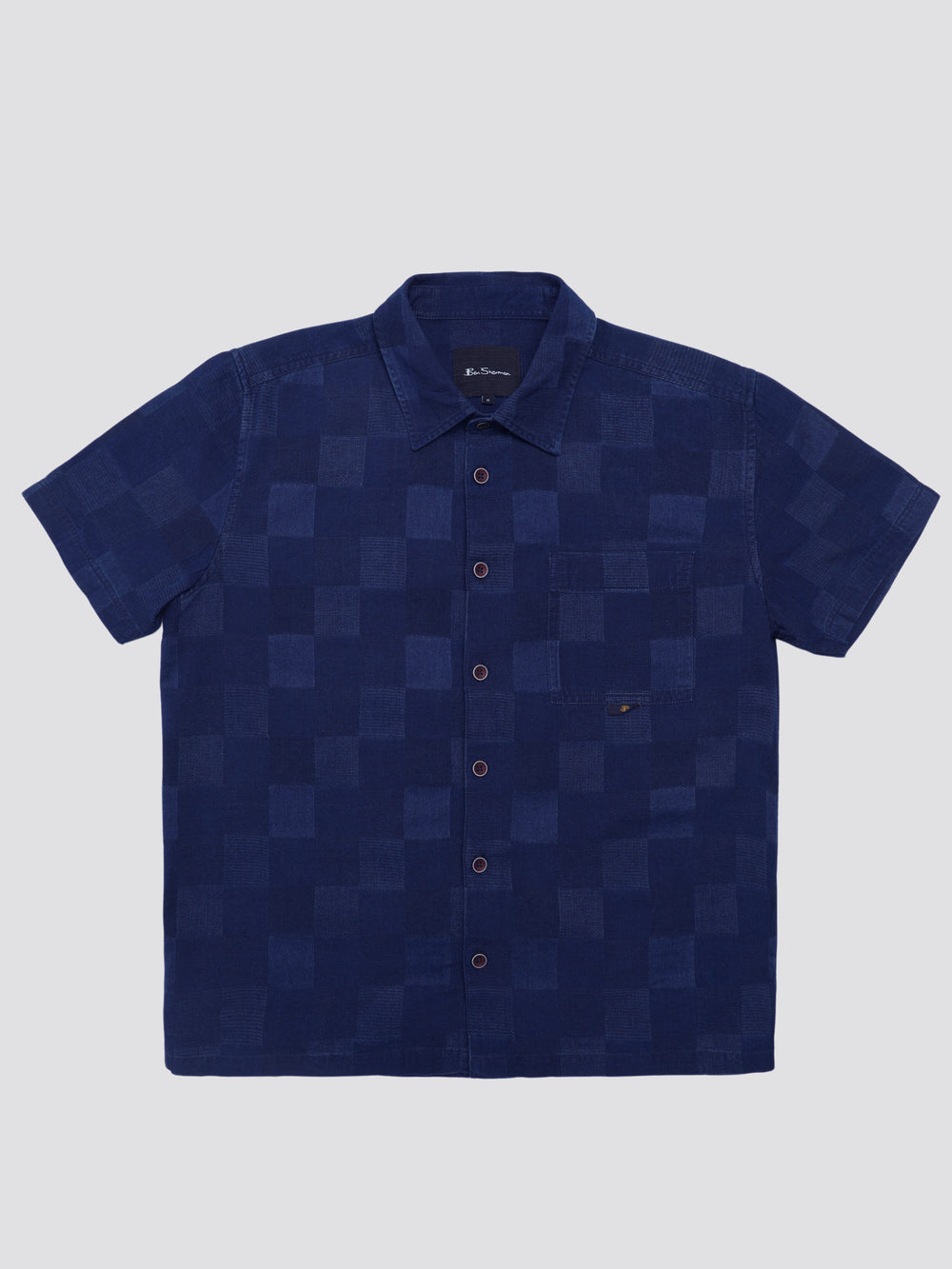 Camisas Ben Sherman B by Ben Sherman Indigo Check Azul Marino | PBRMDLC-65