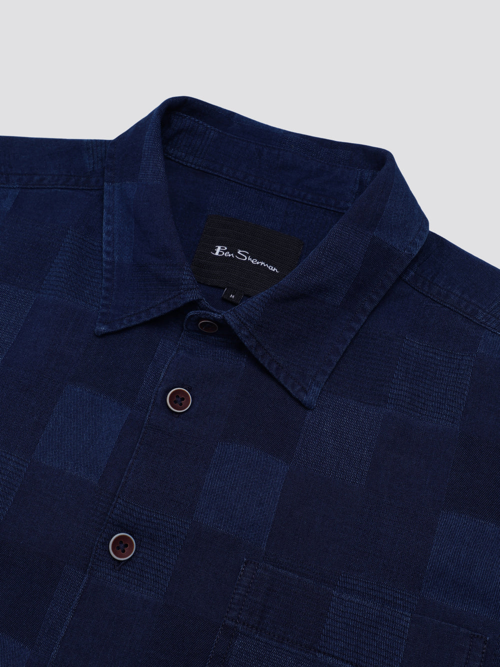 Camisas Ben Sherman B by Ben Sherman Indigo Check Azul Marino | PBRMDLC-65