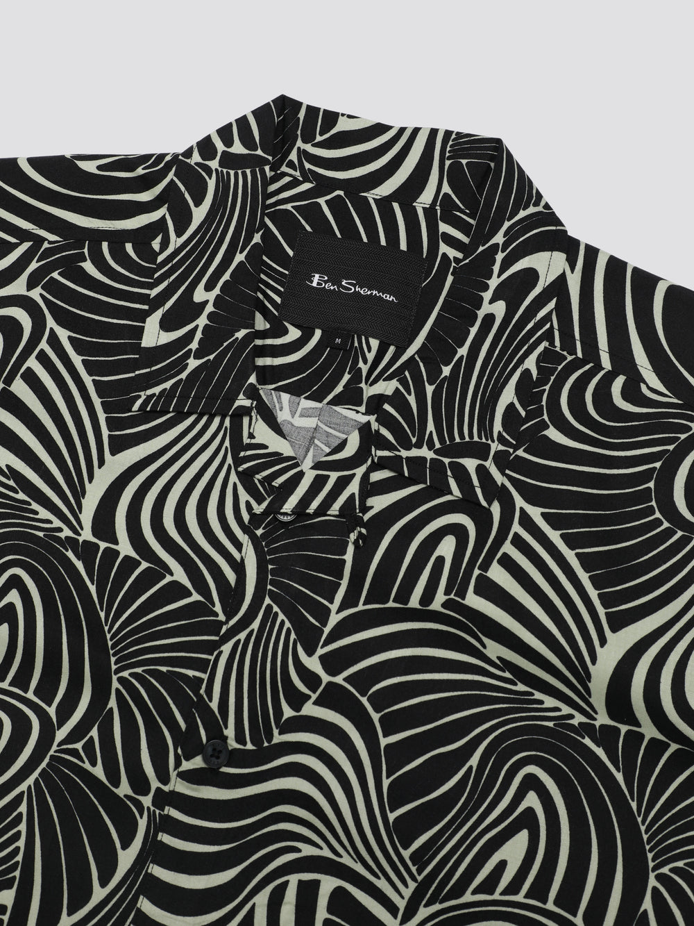 Camisas Ben Sherman B by Ben Sherman Psychedelic Swirl Print Verde Menta | FMBKUIA-74