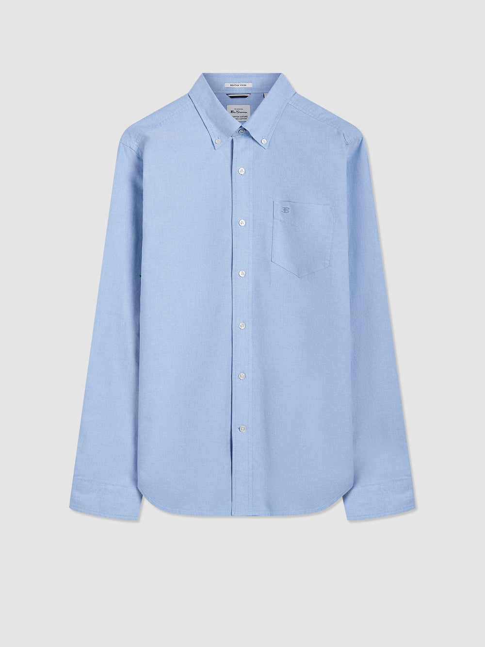 Camisas Ben Sherman Brighton Oxford Organic Azules | CHYJXNG-71