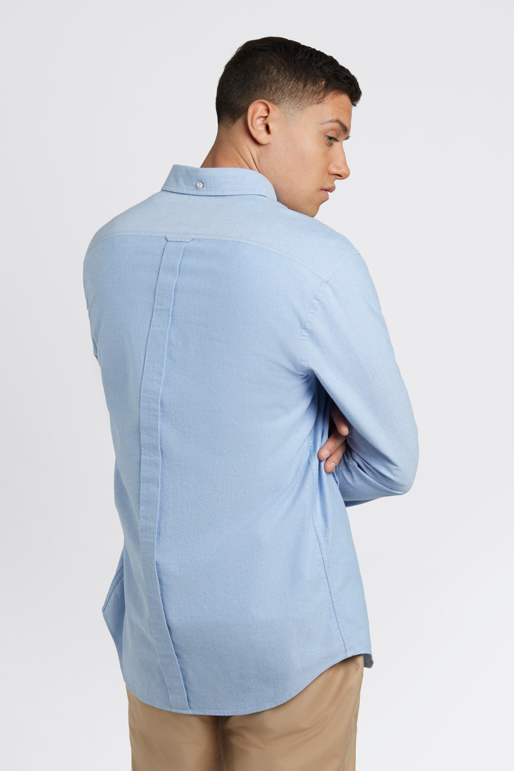 Camisas Ben Sherman Brighton Oxford Organic Azules | CHYJXNG-71