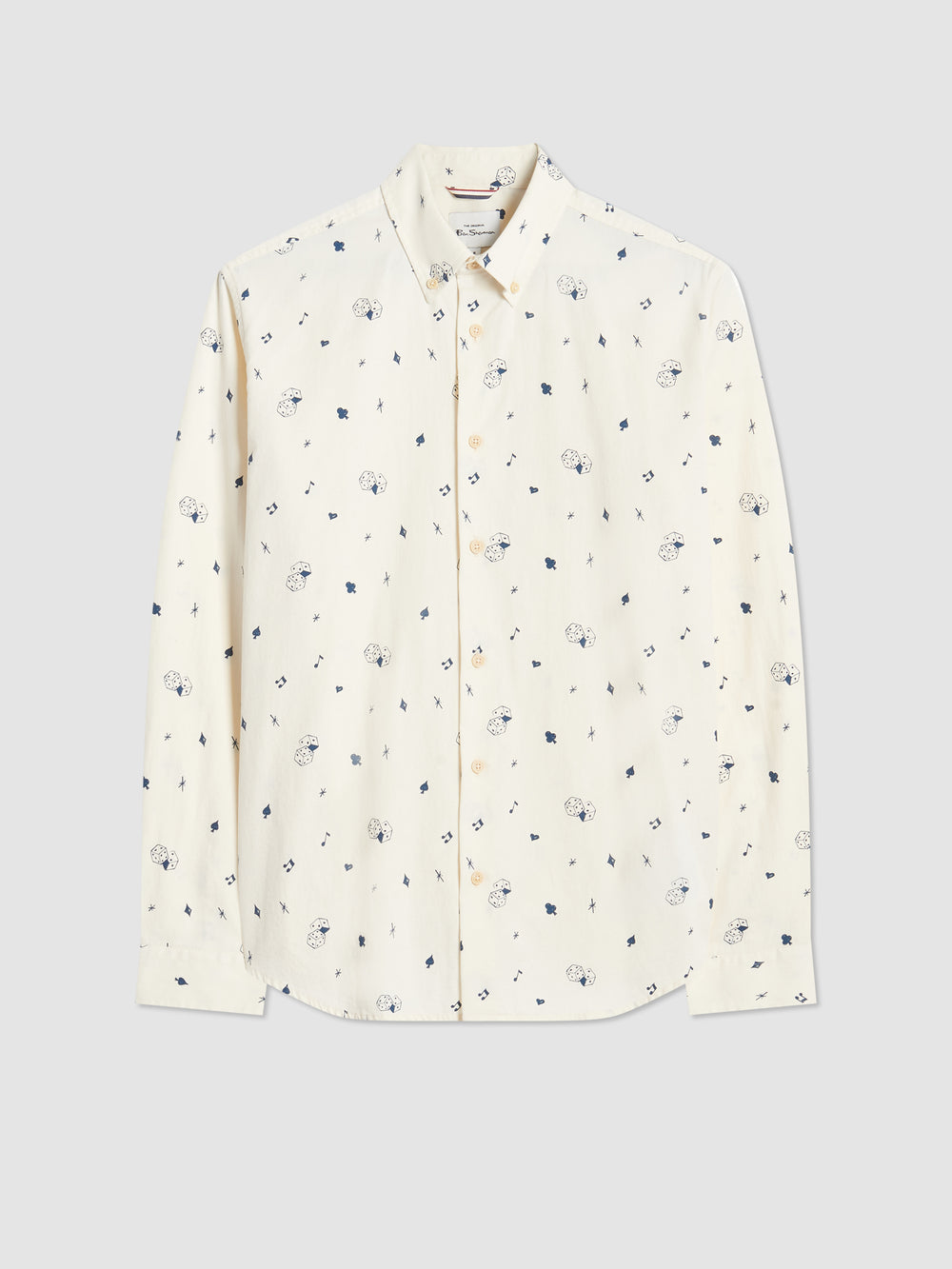 Camisas Ben Sherman Conversational Icon Blancas | EVCTRDU-98