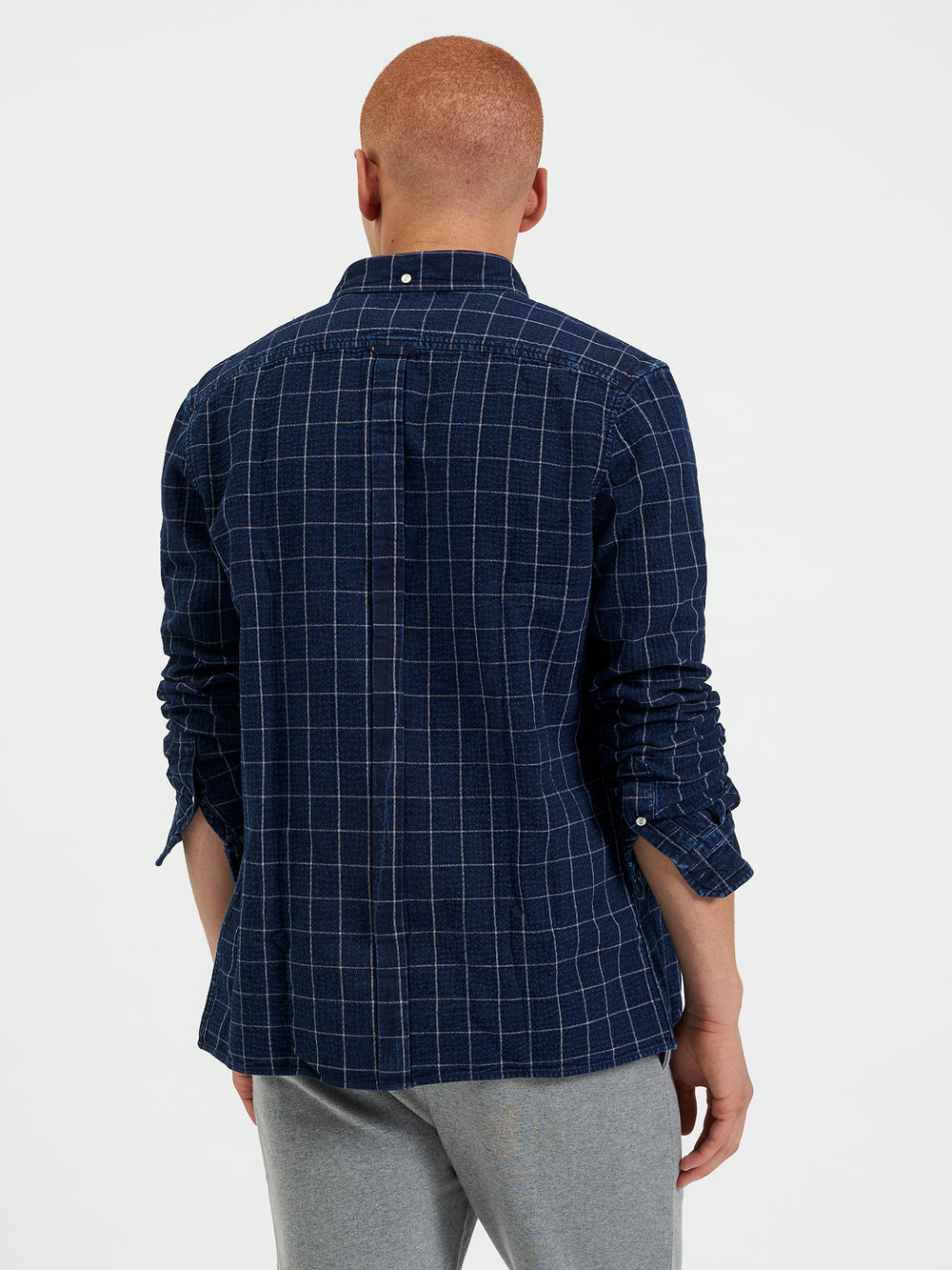 Camisas Ben Sherman Dalston Blues Beatnik Indigo | YWXOMHG-89