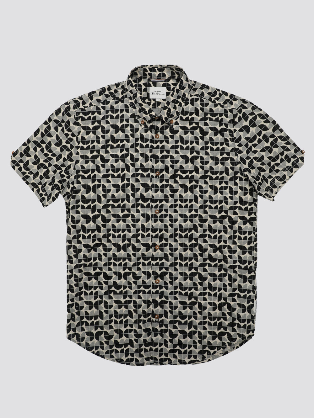 Camisas Ben Sherman Linear Negras | PHLDVBQ-84