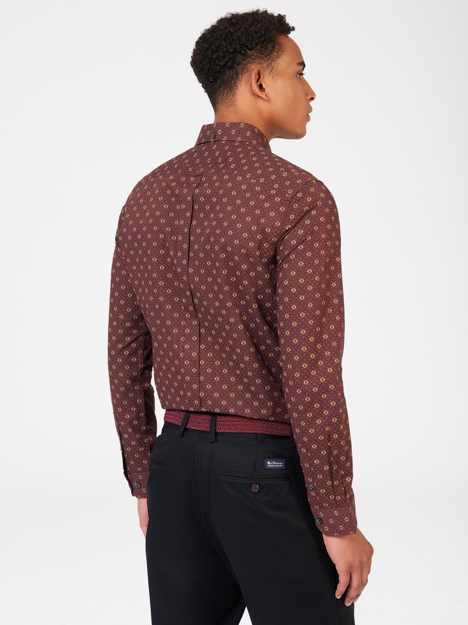 Camisas Ben Sherman Signature Geo Marrones | TJNOYFM-41