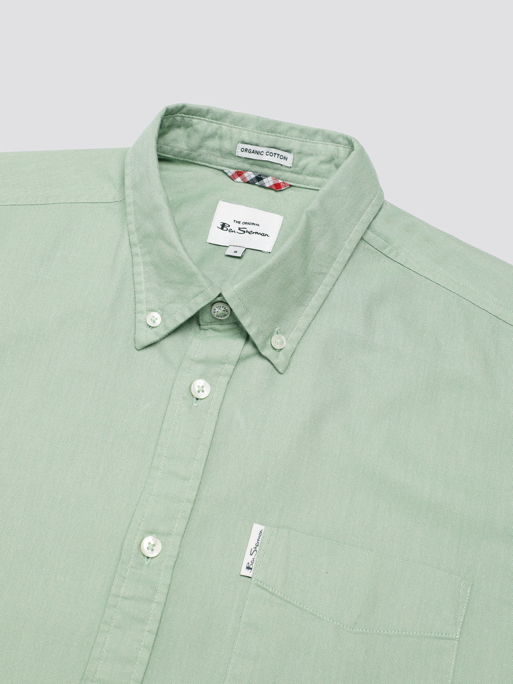 Camisas Ben Sherman Signature Short Sleeve Oxford Verde | JTAOQZC-26