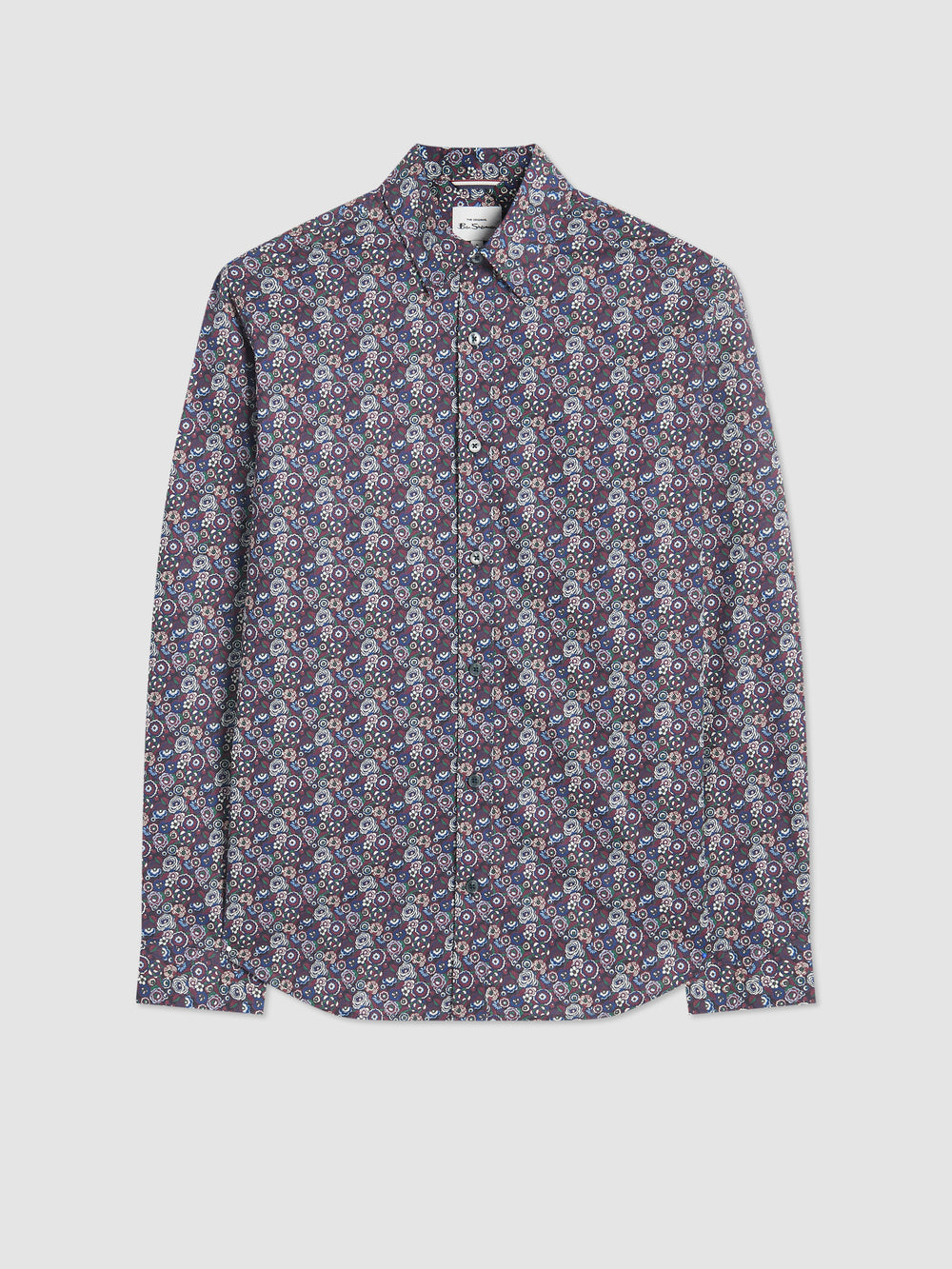 Camisas Ben Sherman Winter Floral Moradas | QCTZSLI-50