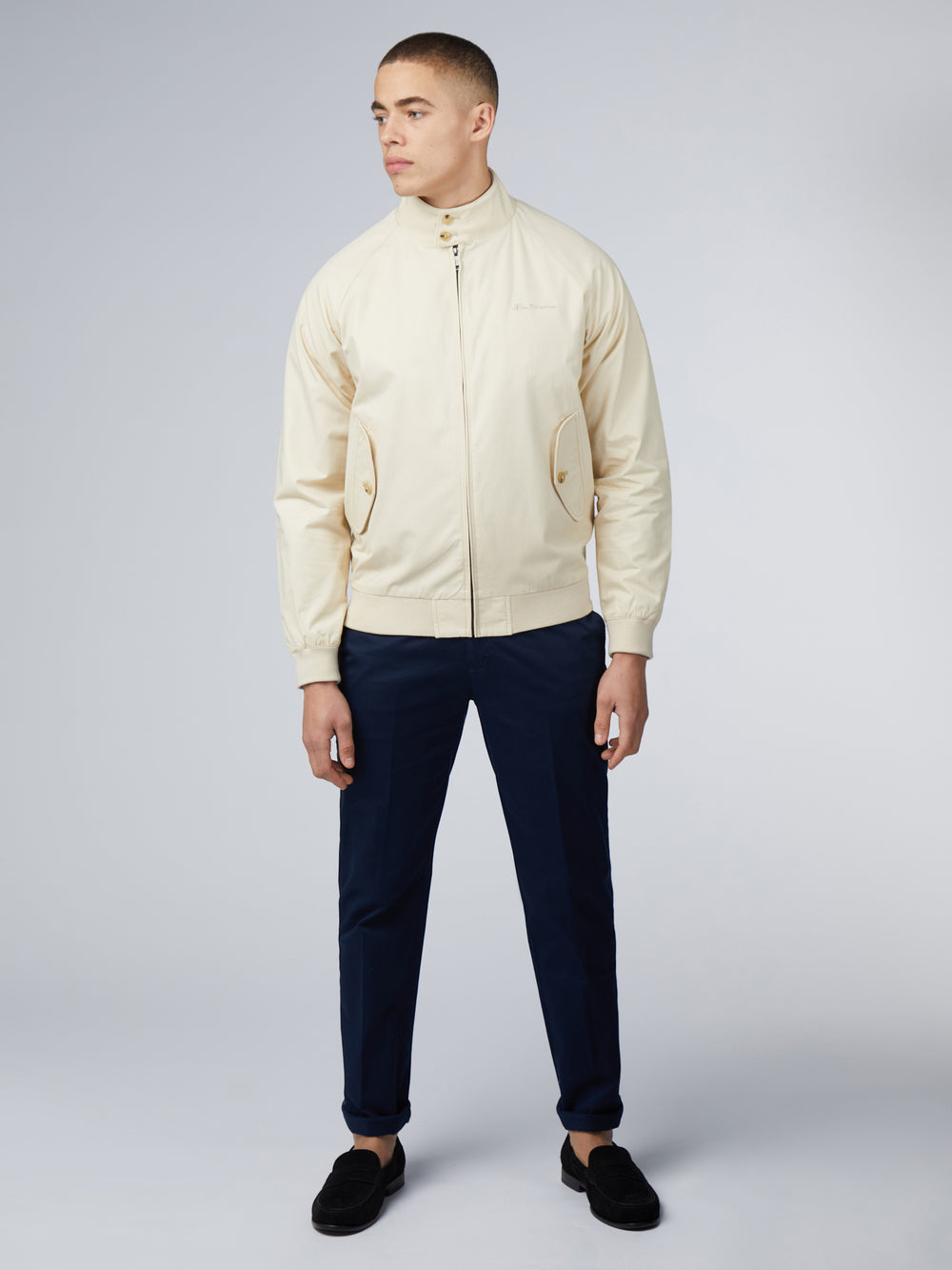 Camperas Ben Sherman Signature Harrington Creme | LCYZETK-90