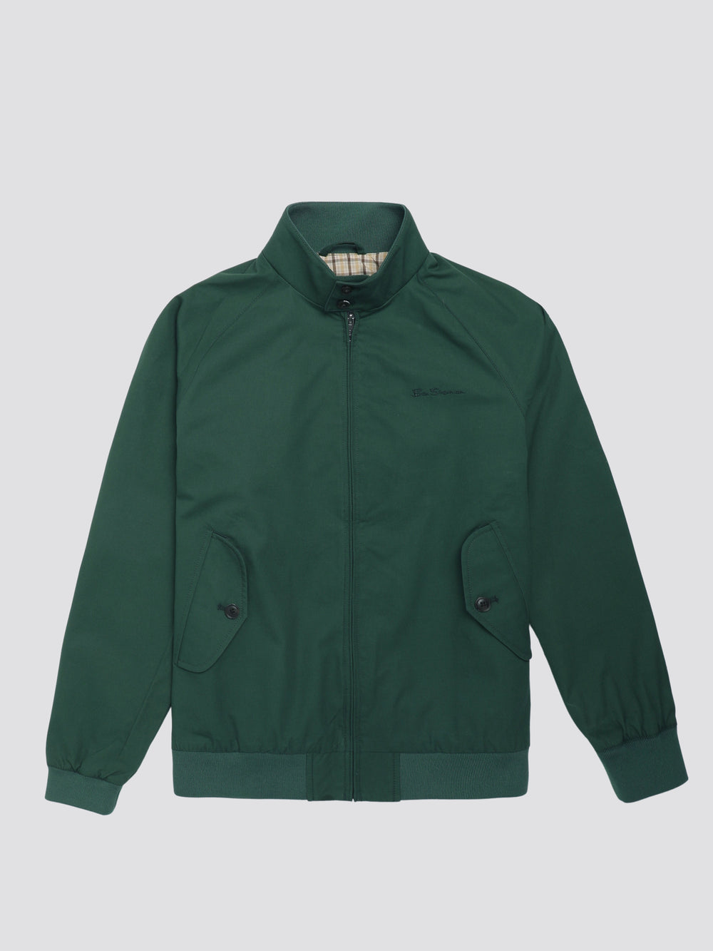 Camperas Ben Sherman Signature Harrington Verde | YOCEZFI-52