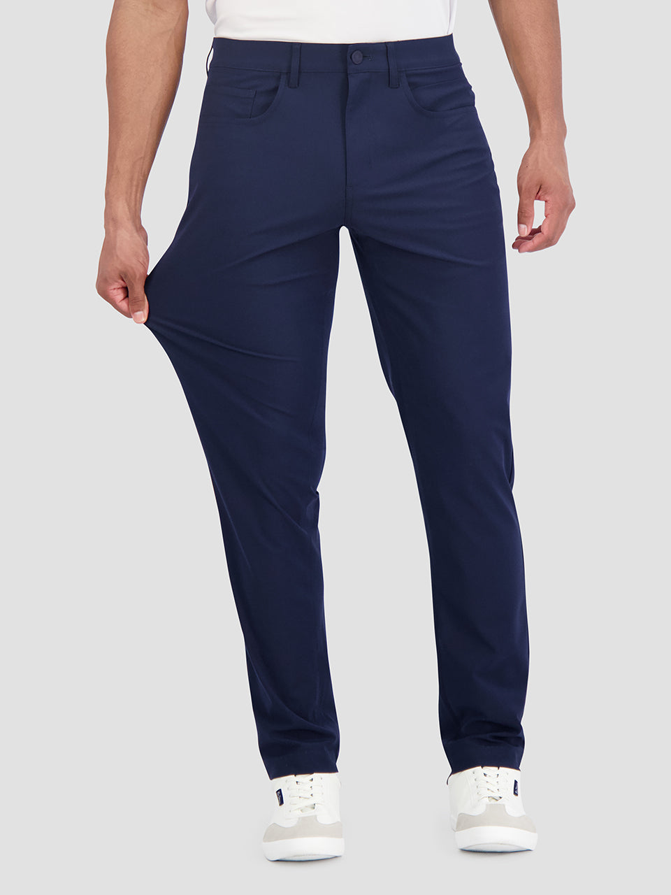 Pantalon Ben Sherman 4Way Stretch Tech Regular Azul Marino | PXGWEOR-89