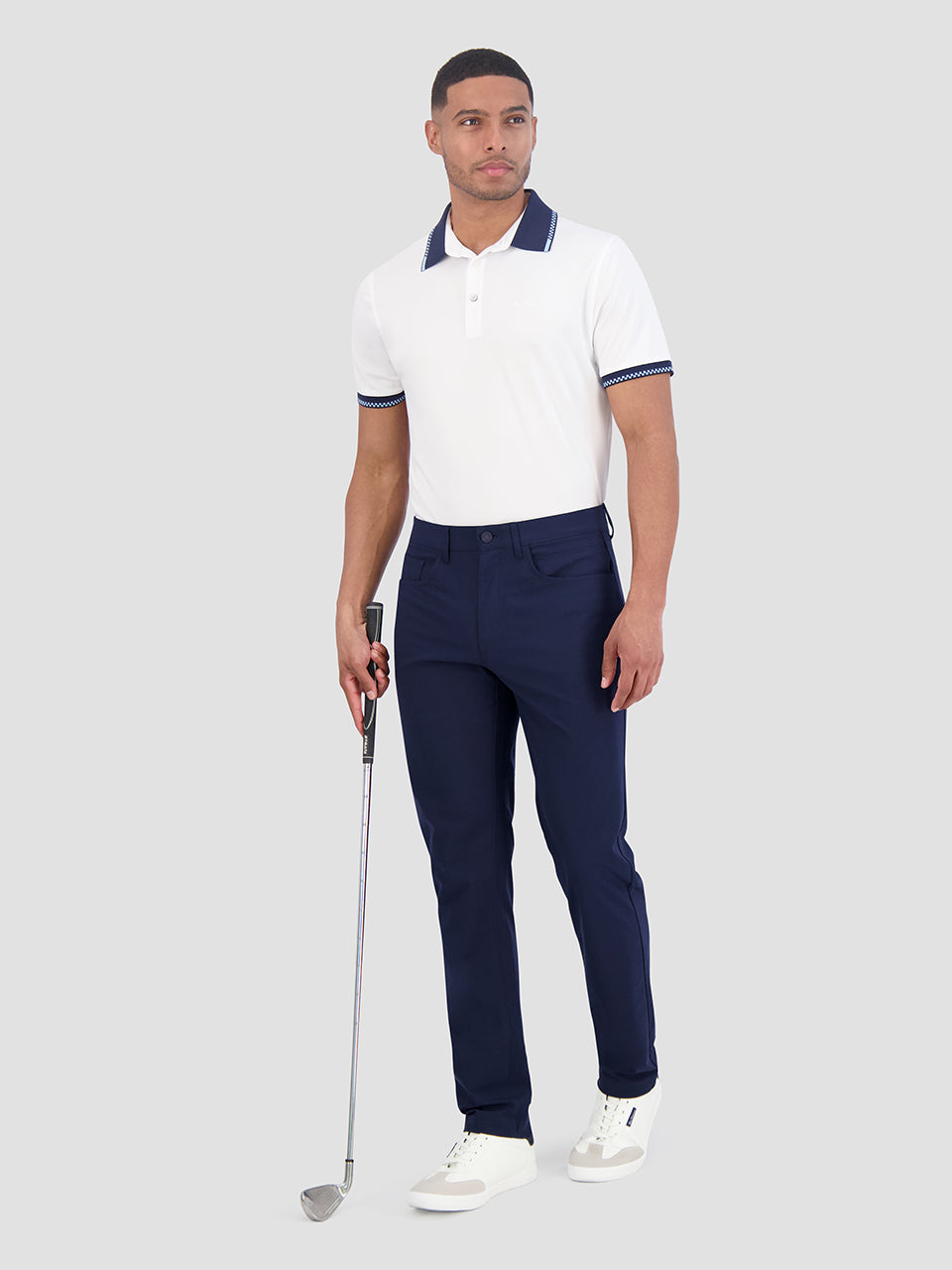 Pantalon Ben Sherman 4Way Stretch Tech Regular Azul Marino | PXGWEOR-89