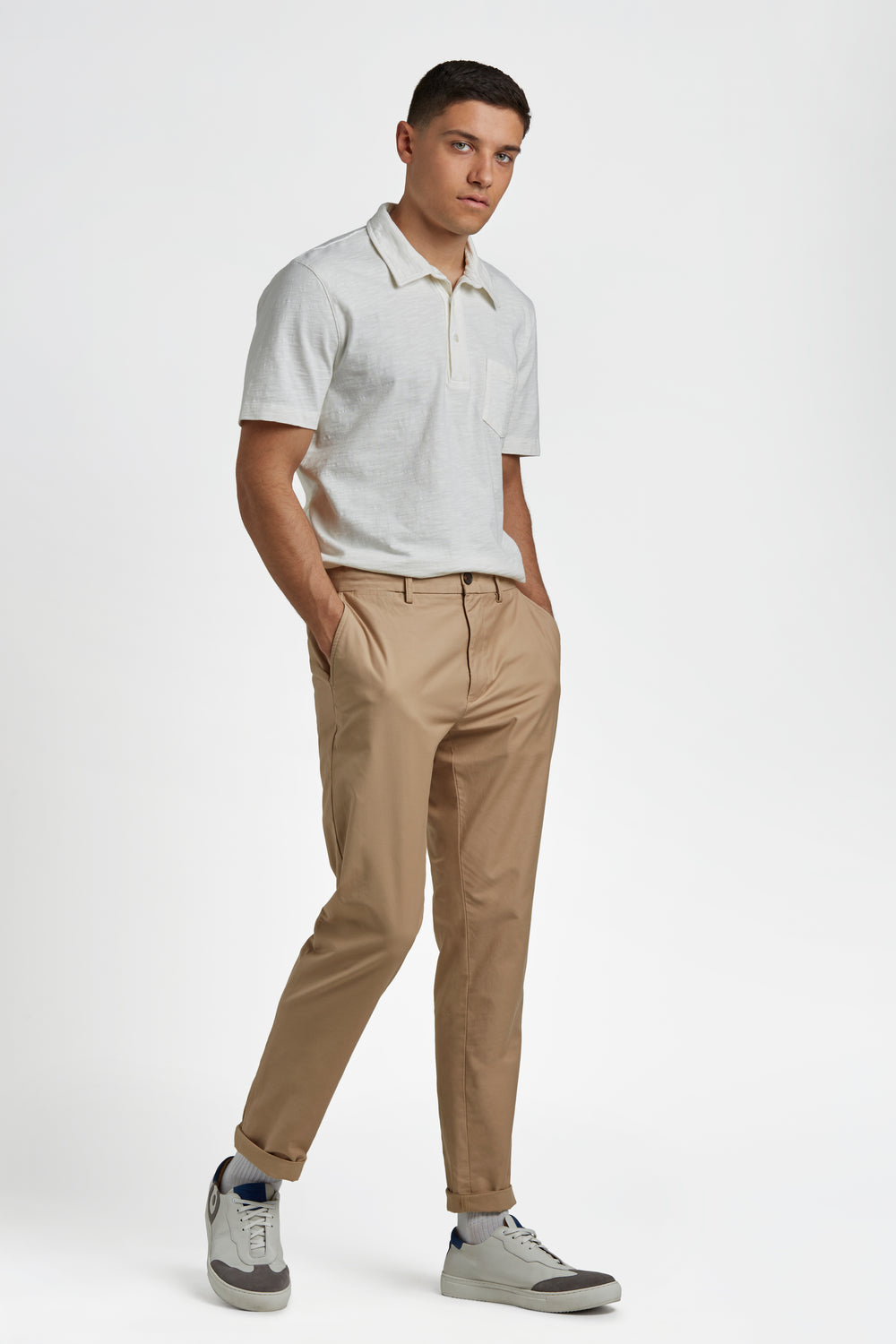 Pantalon Ben Sherman Everyday Slim Fit Chino Marrones | EXVYIUB-15