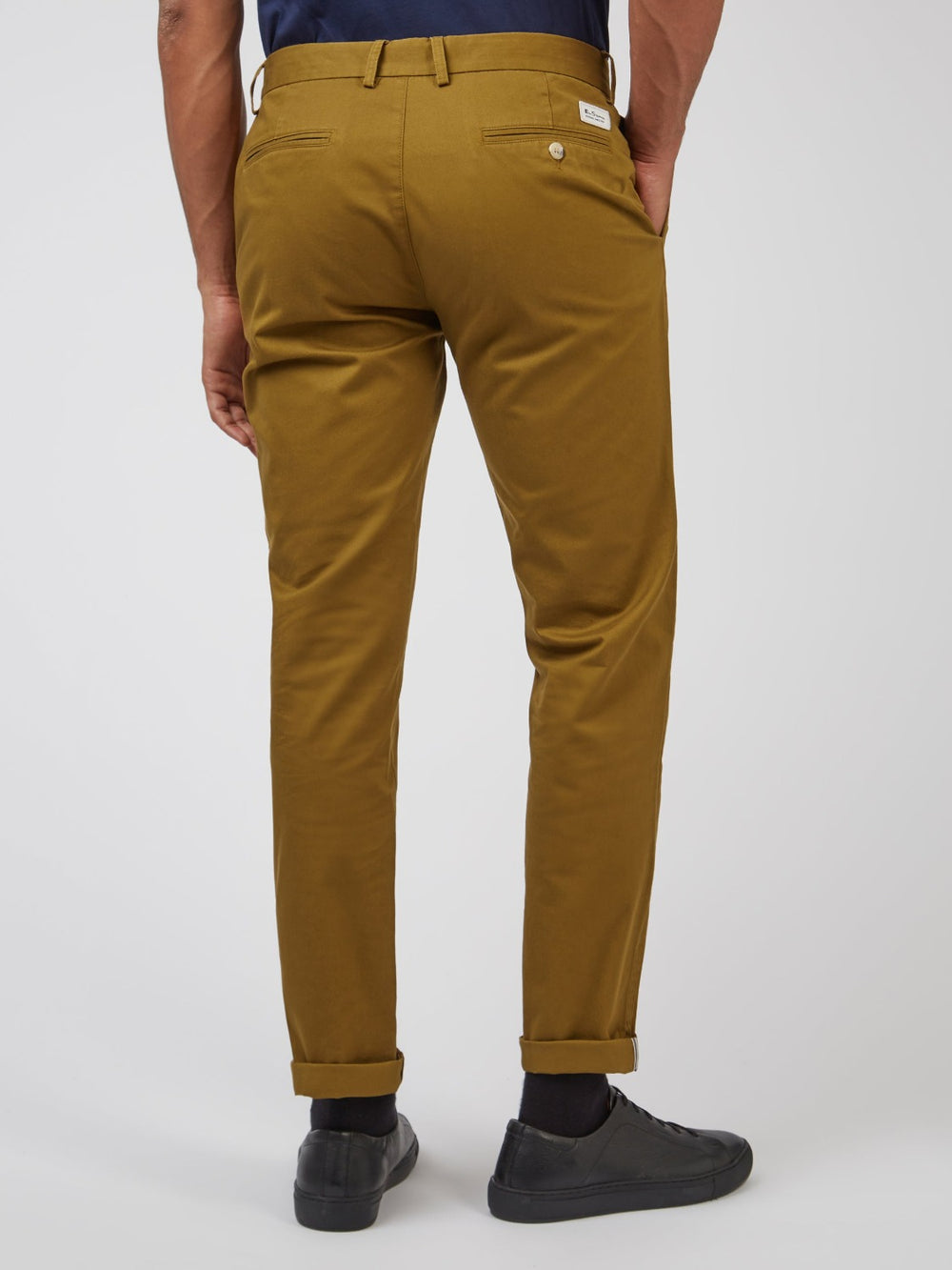 Pantalon Ben Sherman Signature Slim Stretch Chino Marrones | NUPSYQG-43