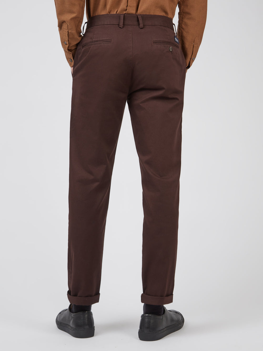 Pantalon Ben Sherman Signature Slim Stretch Chino Rojas | QNEOMAJ-84