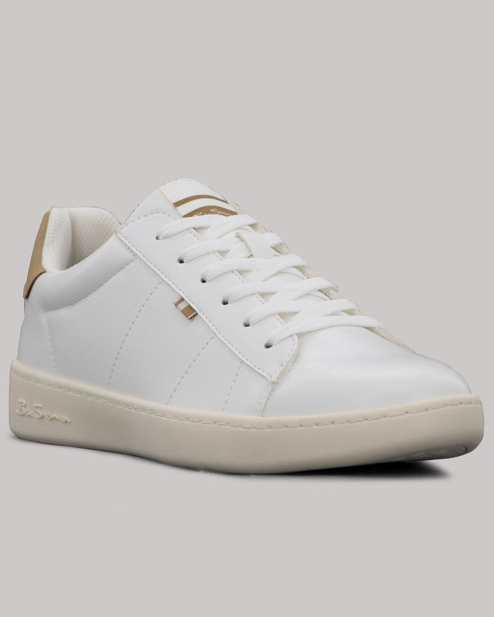 Zapatillas Ben Sherman Hampton Blancas Marrones | JIZPGOH-65