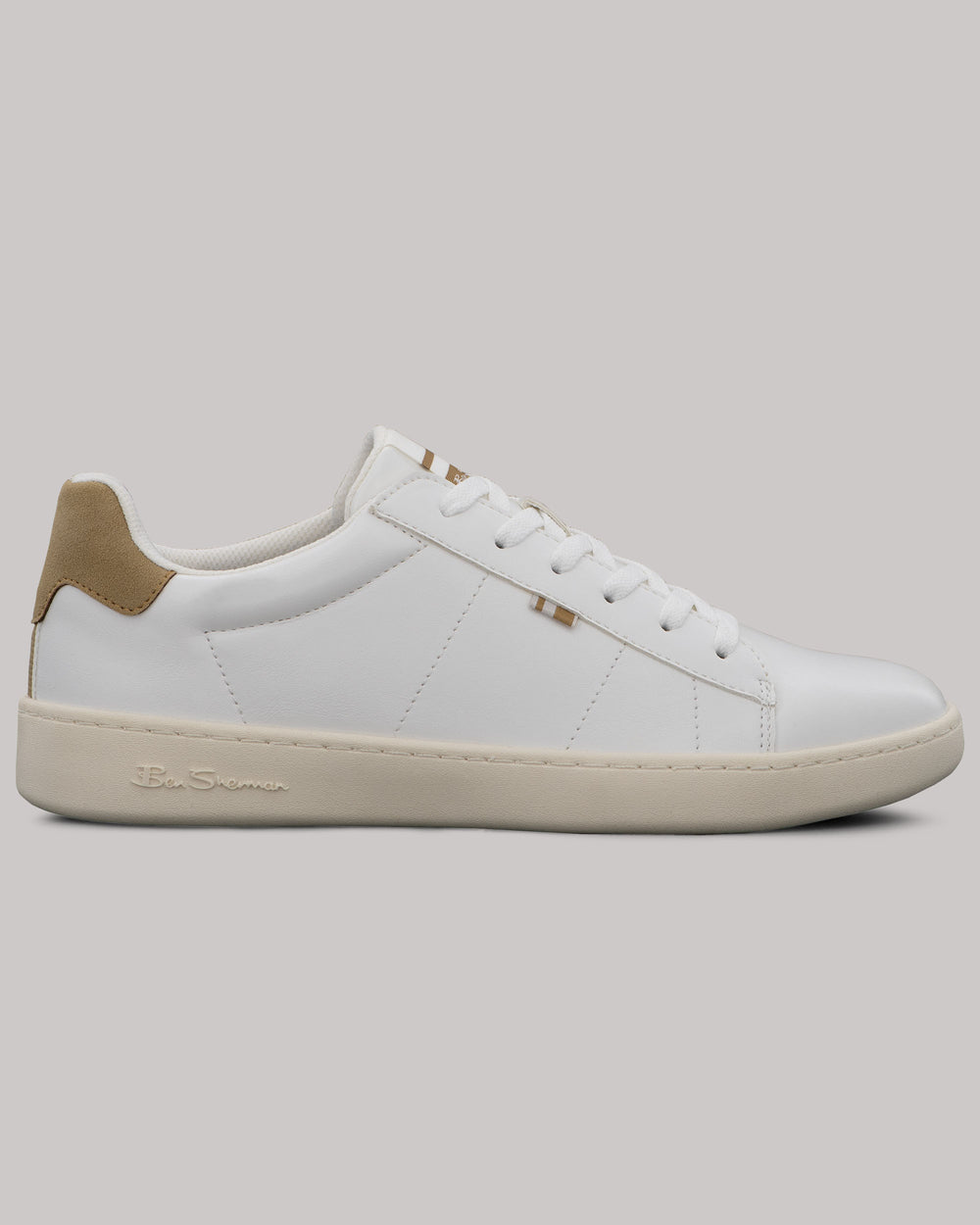 Zapatillas Ben Sherman Hampton Blancas Marrones | JIZPGOH-65